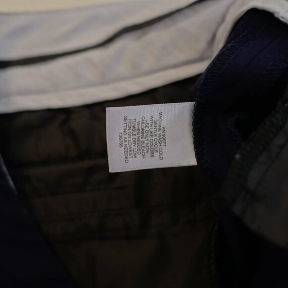 Liz Claiborne 4 Blue Polyester Rayon Spandex Dress Mid Rise Pants 31 / 27 - Picture 5 of 5